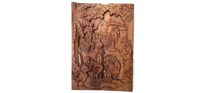 BAS RELIEF  SCULPTE