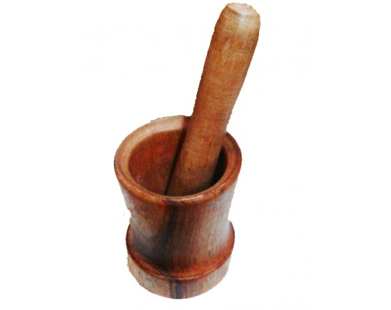 Pilon bois de palissandre Dimensions H:10.5cm Diametre 8cm environ