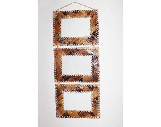 Porte-photos bananier patchwork paysage
