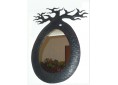 Miroir baobab ovale