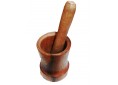 Pilon bois de palissandre Dimensions H:10.5cm Diametre 8cm environ